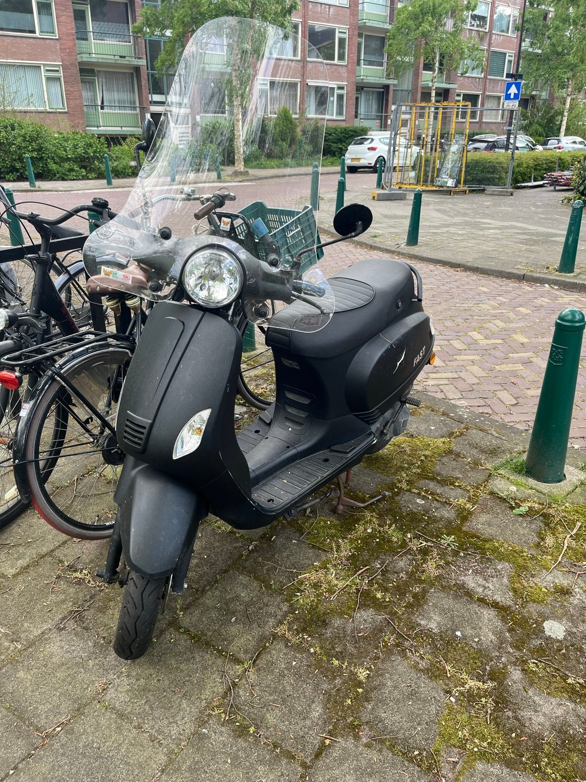 Scooter met defecte accu en startproblemen, Ophalen, Gebruikt, Benzine, Overige merken