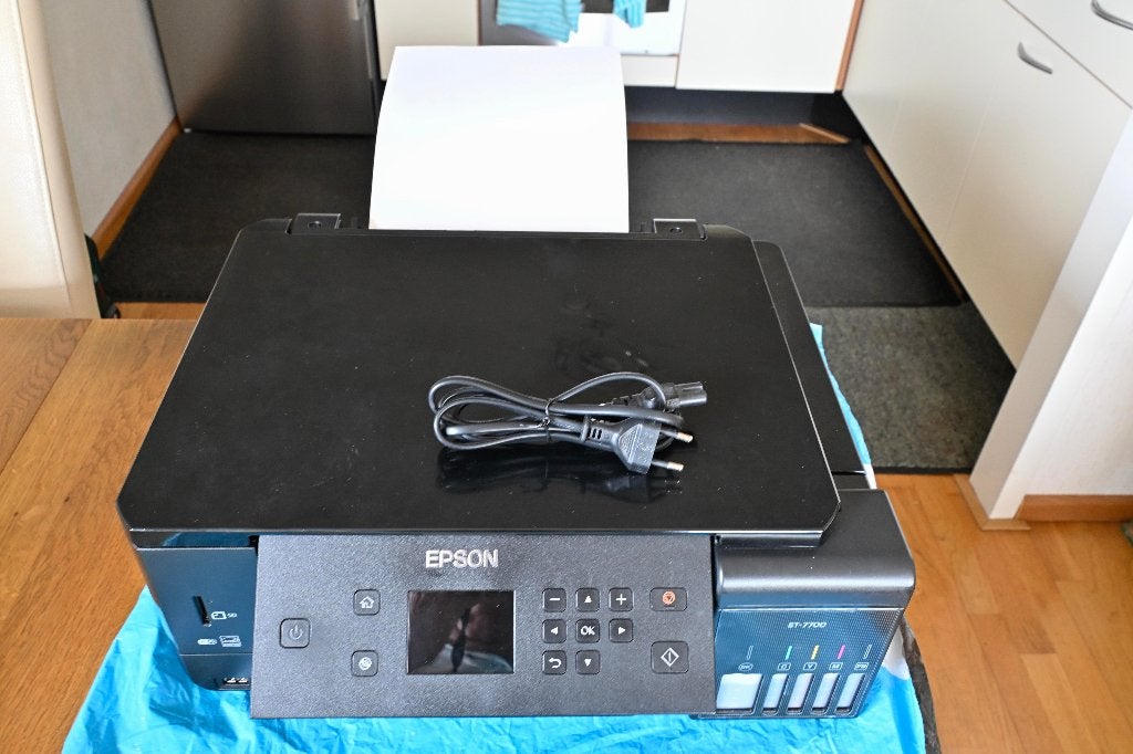 Epson ET 7700 Ecotankprinter., Ophalen, Gebruikt, Fotoprinter, Inkjetprinter