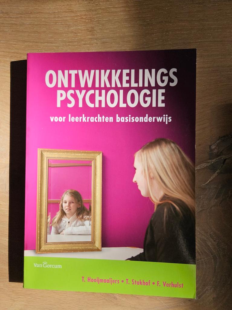 Ontwikkelingspsychologie voor leerkrachten basisonderwijs, Boeken, Studieboeken en Cursussen, Zo goed als nieuw, T. Hooijmaaijers, T. Stokhof, F. Verhulst