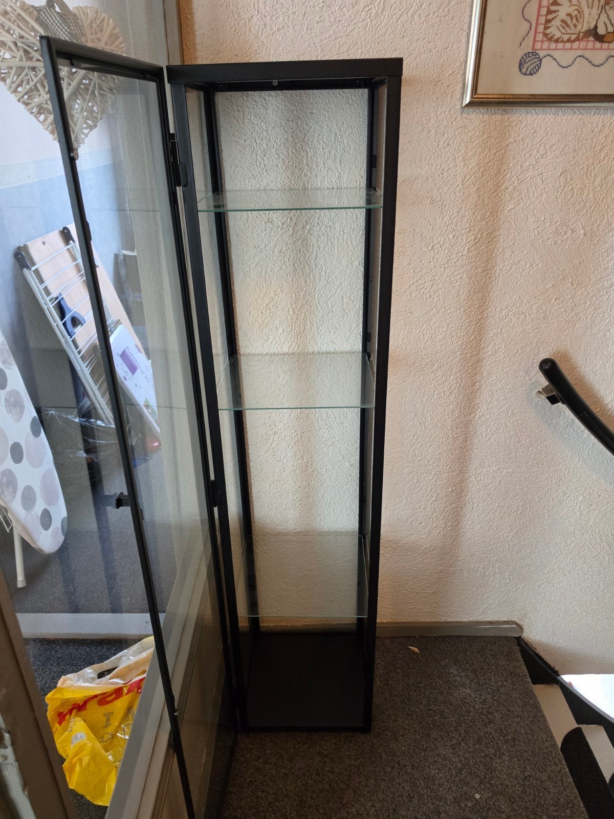 vitrinekast, Ophalen, Minder dan 50 cm, Met deur(en), Zo goed als nieuw