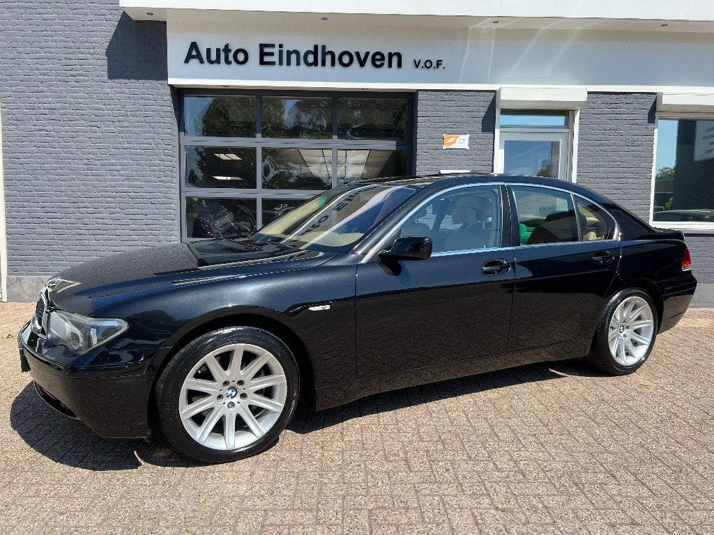 BMW 7-Serie 745I,Aut,Leder,Pano,Alle opties,132d/km €9995,-, Auto's, Automaat, Achterwielaandrijving, Zwart, Bedrijf