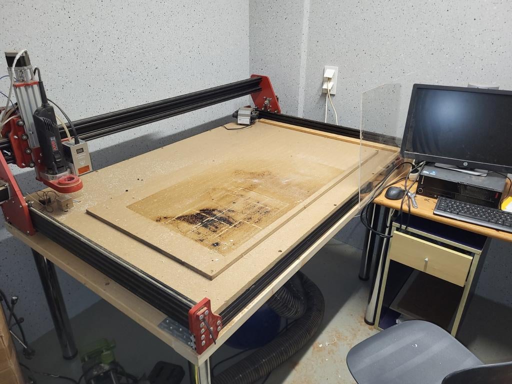 CNC frees / laser met software en freesjes, Ophalen, Elektrisch, Overige soorten