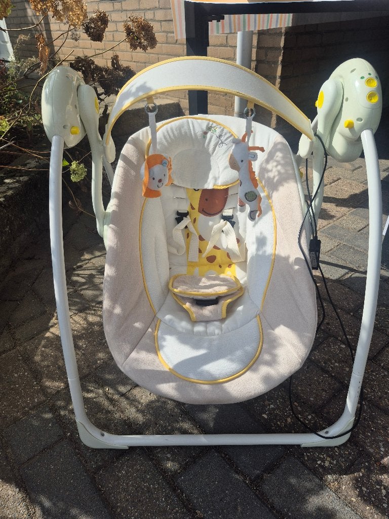 Schommelstoel, Kinderen en Baby's, Ophalen, Zo goed als nieuw, Overige typen, Gordel(s)