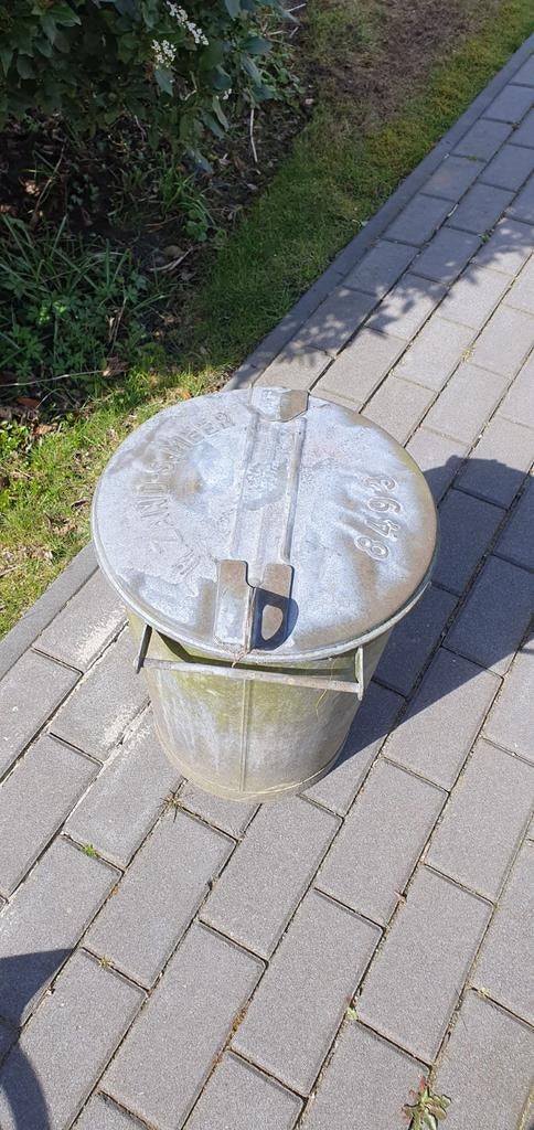 Zinken vuilnisbak, Ophalen of Verzenden