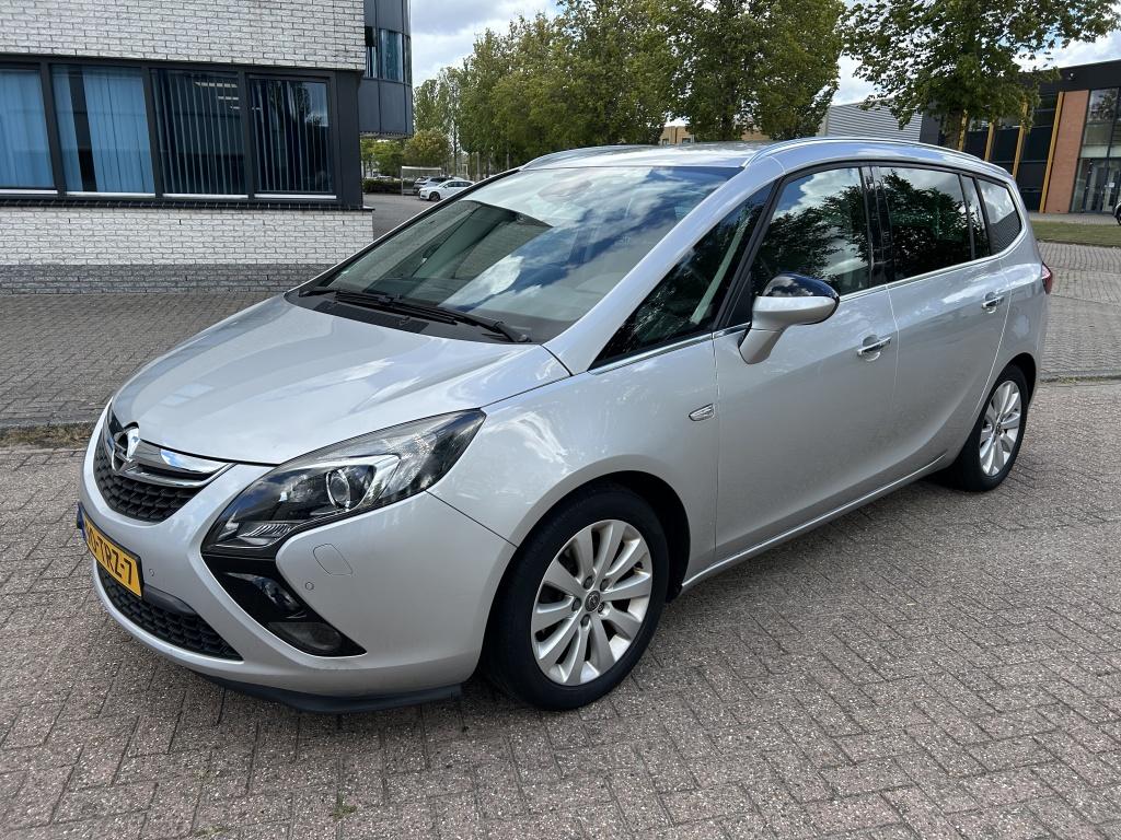 Opel Zafira Tourer 1.4 T Cosmo CRUISE NAVI PDC XENON NAP!, Auto's, Opel, Euro 5, 4 cilinders, Leder en Stof, Origineel Nederlands
