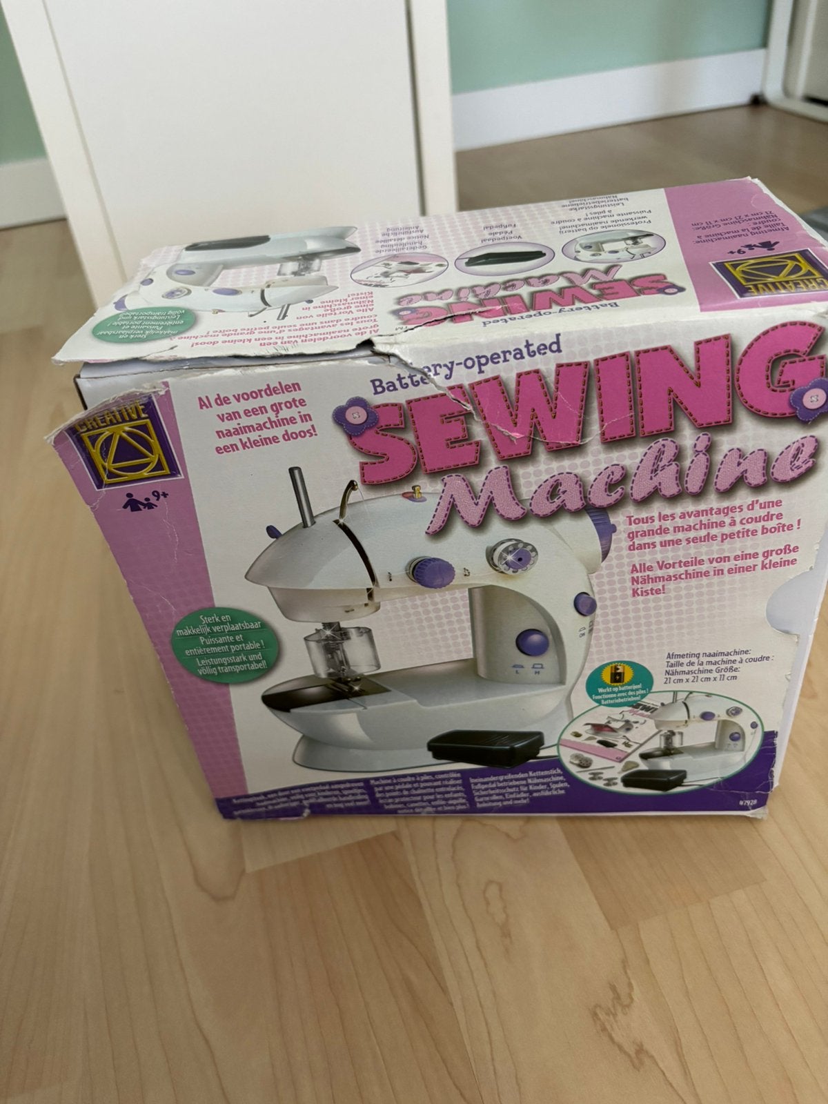 Mini naaimachine, Ophalen of Verzenden, Zo goed als nieuw, Naaimachine, Overige merken