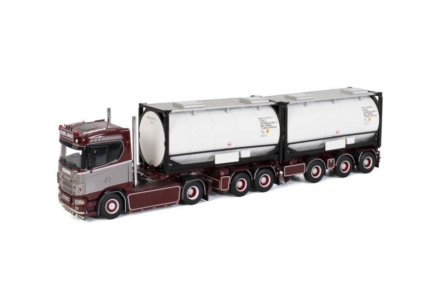 WSI SCANIA  S NORMAL 2 CONNECT COMBI + 2X20 FT  ROLING, Ophalen of Verzenden, Nieuw, Bus of Vrachtwagen, Wsi