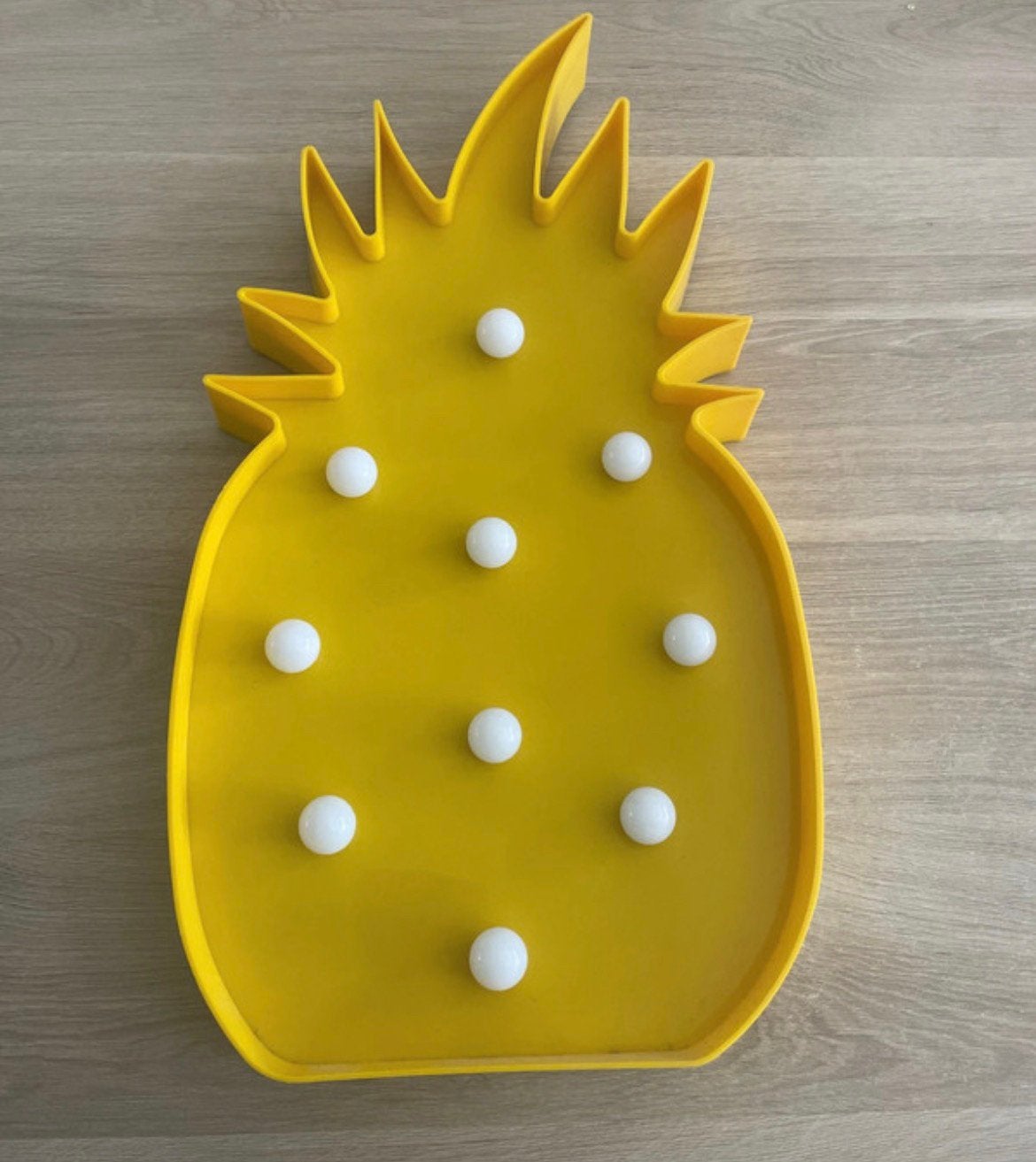 Ananas led lamp, Huis en Inrichting, Ophalen of Verzenden, Zo goed als nieuw