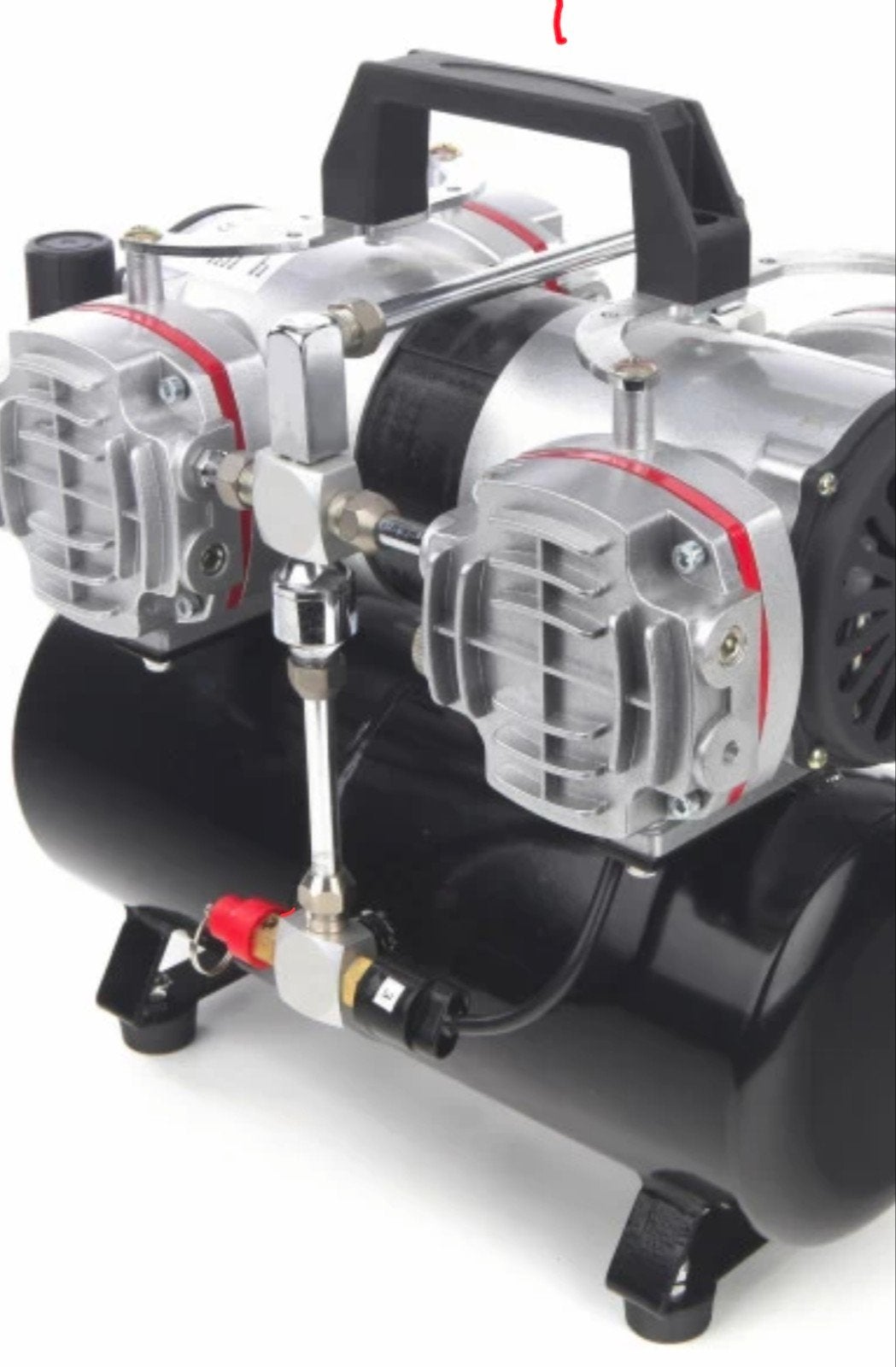 Stille compressor voor airbrush en kleine klussen, Doe-het-zelf en Verbouw, Compressors, Minder dan 25 liter, Ophalen of Verzenden