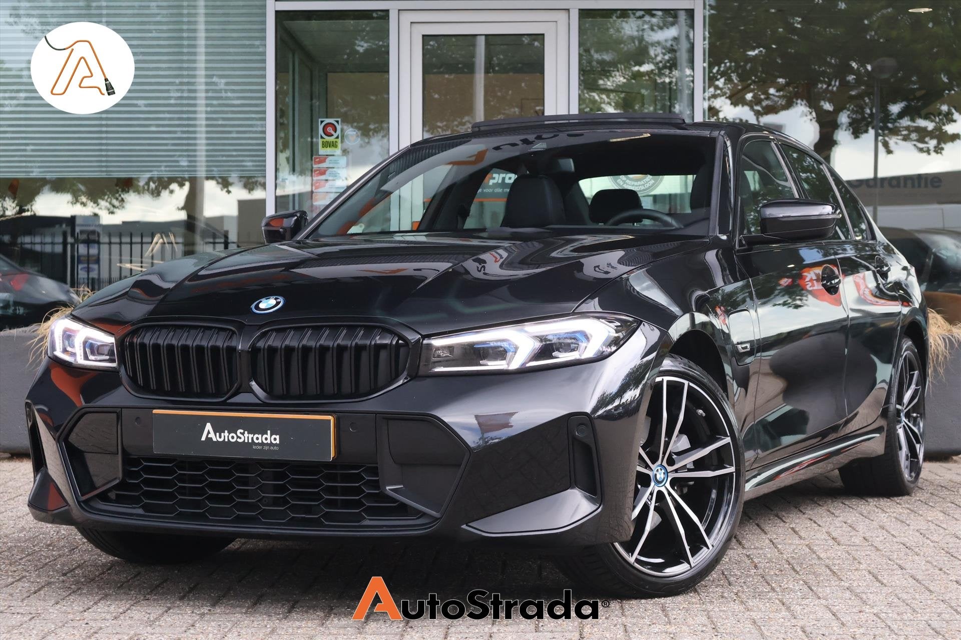 BMW 3-Serie (g20) 320e M-Sport 204pk SoH 96% | Sfeer | Camer, Auto's, 1998 cc, 4 cilinders, Met garantie (alle), Bedrijf