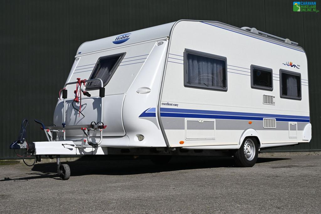 Hobby Excellent Easy 460 UFe |Mover|Opbl. voortent|Bovag26, Caravans en Kamperen, Kachel, Rondzit, Hobby, Bedrijf