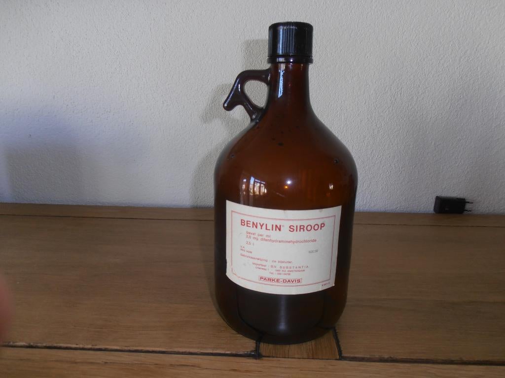 Apothekersfles Orgineel, Antiek en Kunst, Antiek | Glas en Kristal, Ophalen of Verzenden