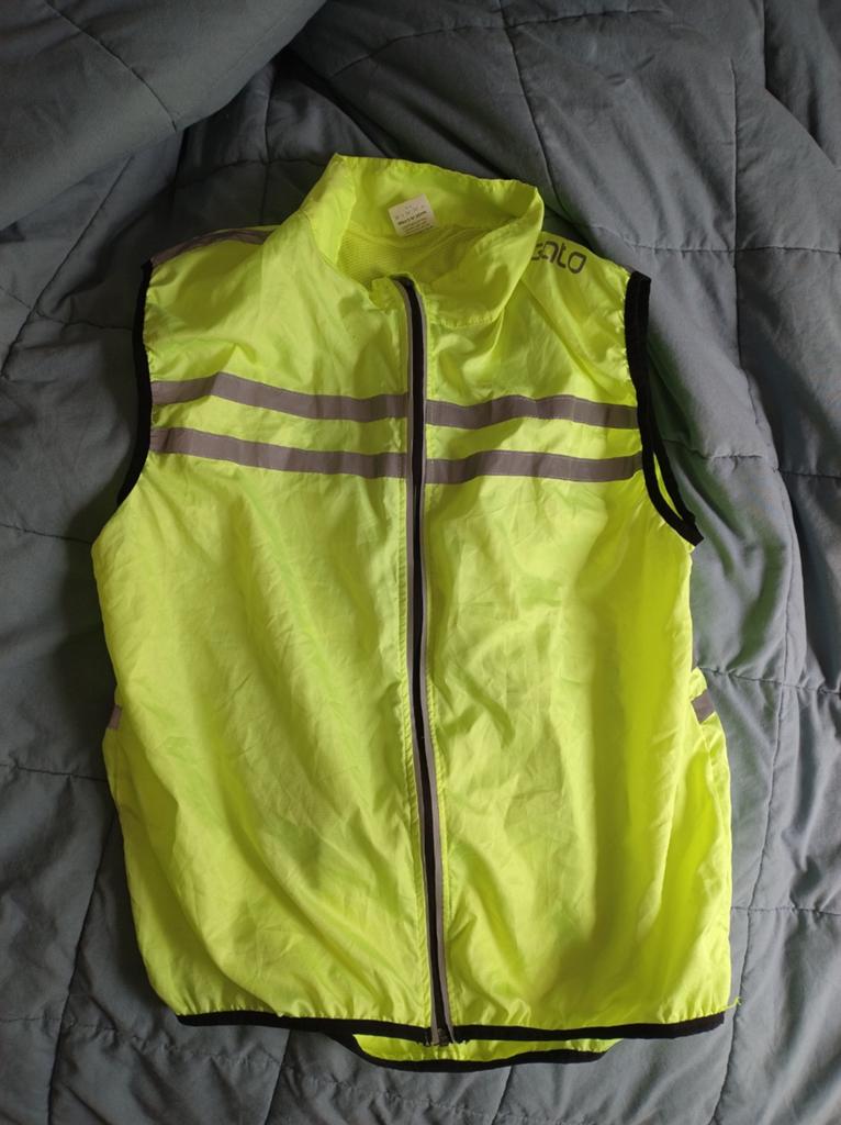 Reflecterend hardloopvest XL, Ophalen of Verzenden, Zo goed als nieuw, Maat 56/58 (XL)