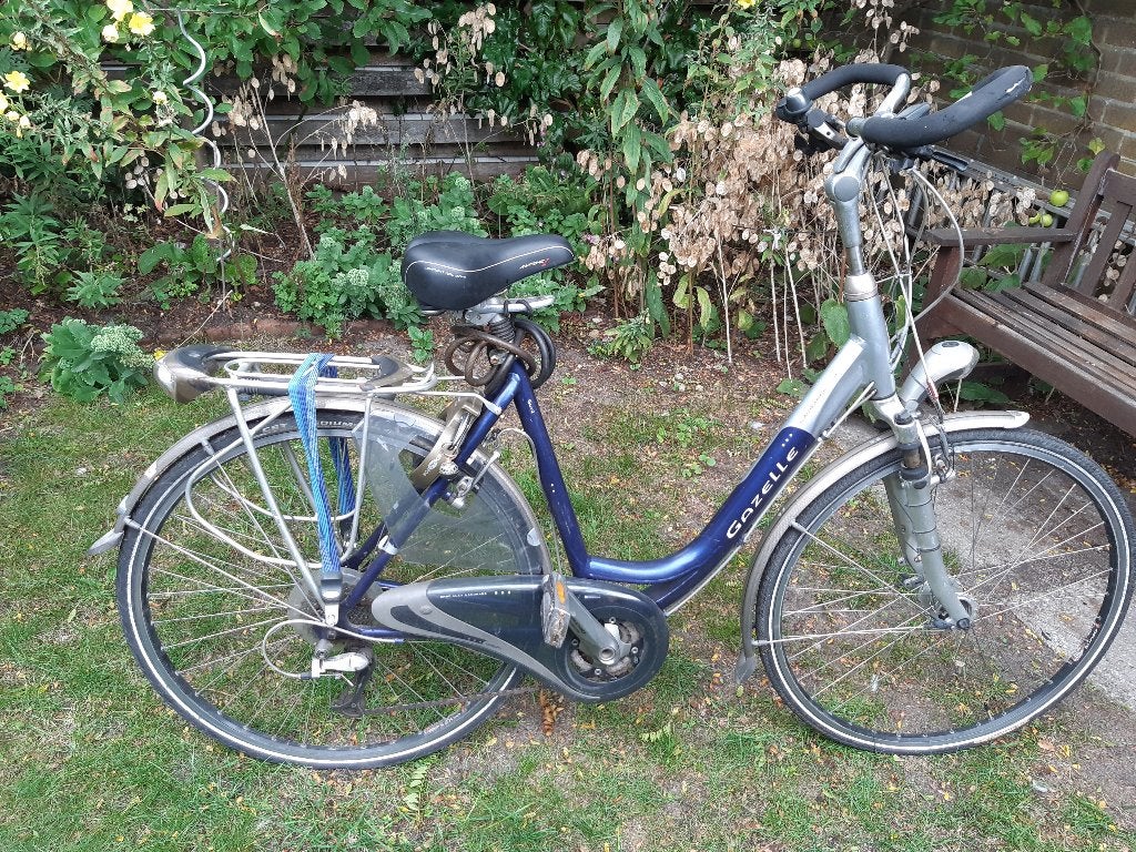 Fiets Gazelle Lausanne Goldline Dames 53 h. 27 versnellingen, Ophalen, Gebruikt, Velgrem, Gazelle