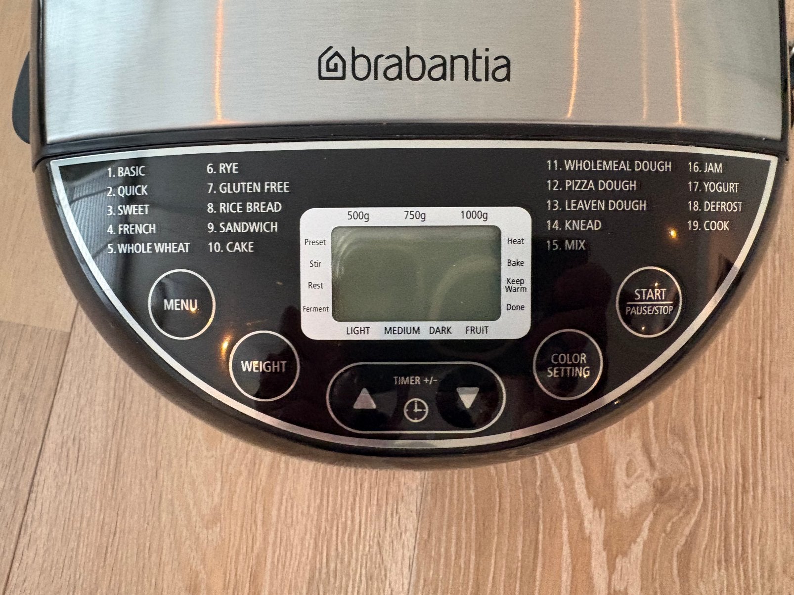 Brabantia broodbakmachine – zo goed als nieuw!, Ophalen, Zo goed als nieuw, Met timer
