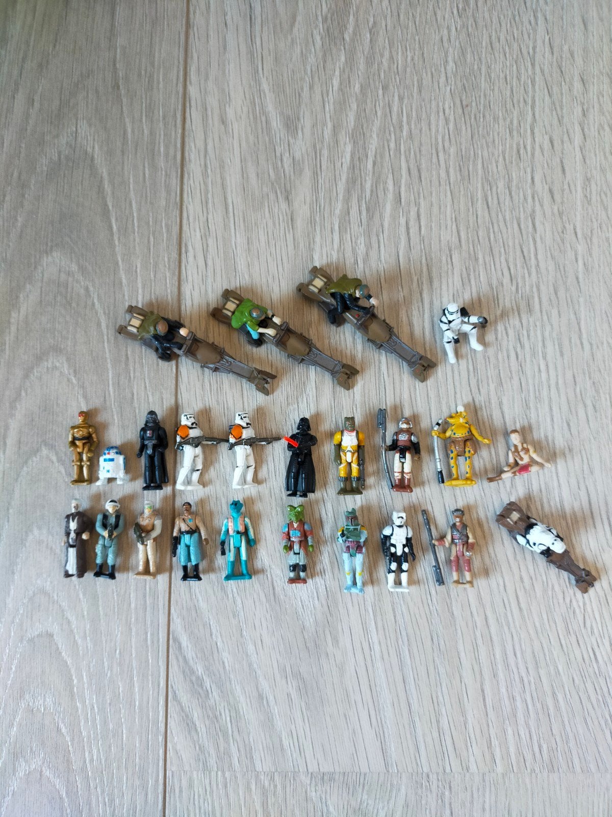 Vintage Star Wars Galoob Action Fleet Micro Machines, Ophalen of Verzenden, Zo goed als nieuw, Actiefiguurtje