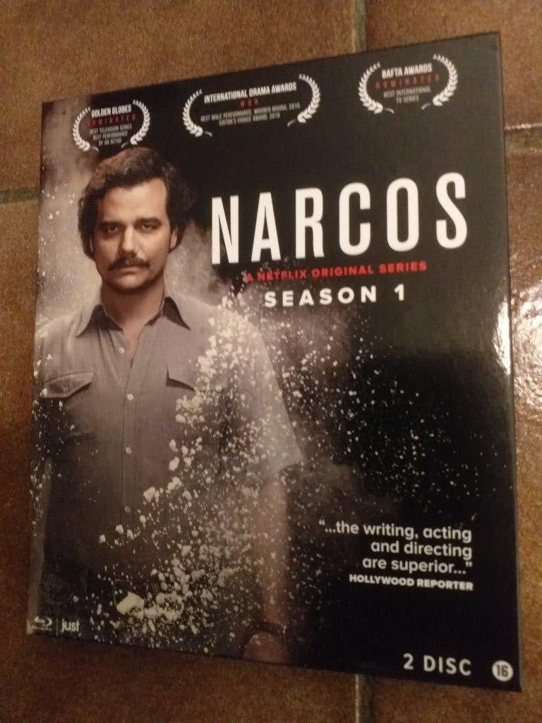 Narcos Seizoen 1 Bluray, Ophalen of Verzenden, Zo goed als nieuw, Tv en Series