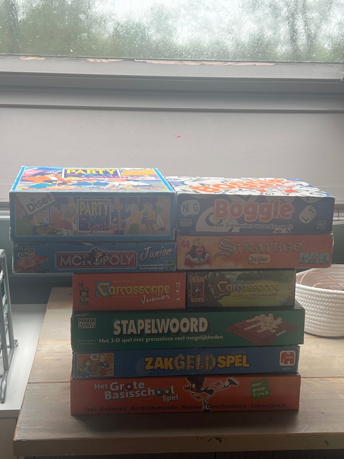 Diverse bordspellen: Monopoly, Carcassonne, Boggle en meer, Een of twee spelers, Ophalen of Verzenden, Gebruikt