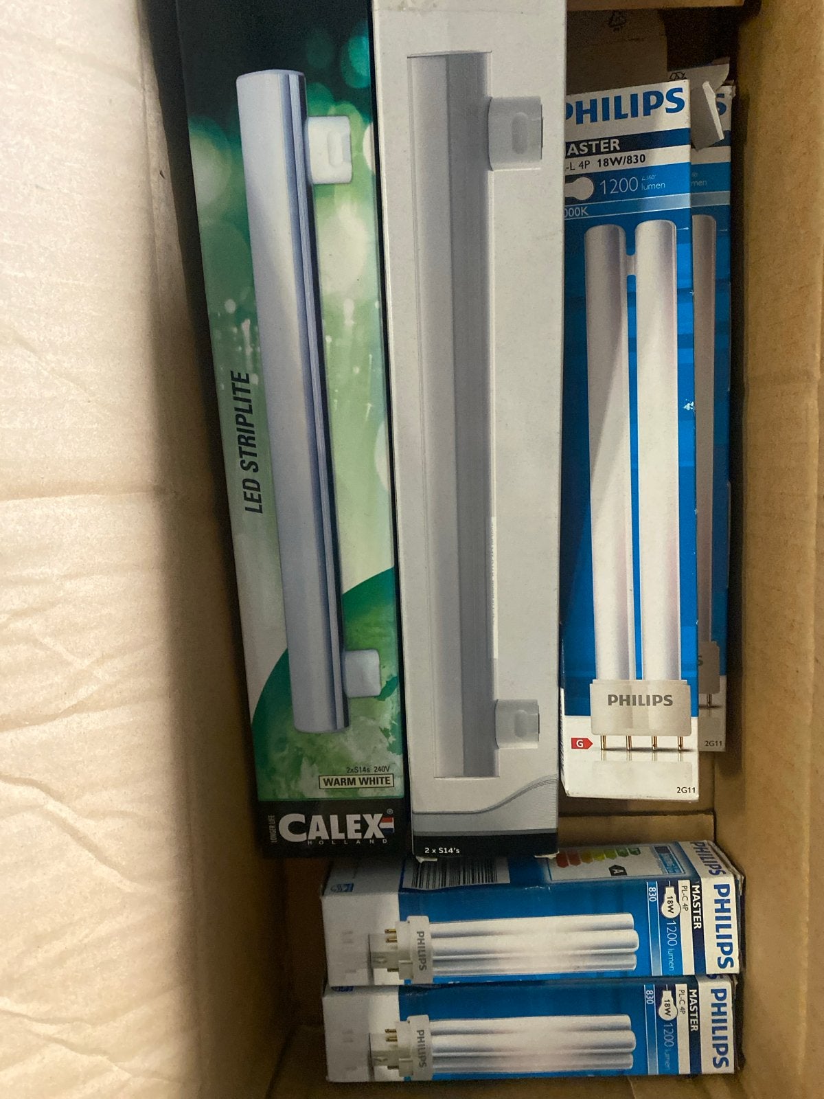 6x Nieuwe Calex en Philips LED/TL lampen, Ophalen of Verzenden, Nieuw, Philips