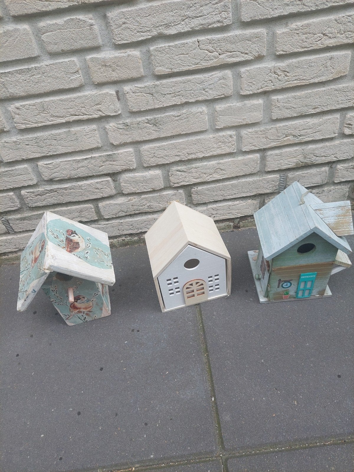 Vogelhuisjes, Ophalen of Verzenden