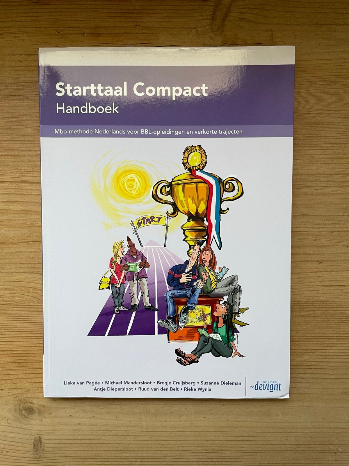 Starttaal Compact Handboek MBO Nederlands BBL, Boeken, Ophalen of Verzenden, Zo goed als nieuw, MBO