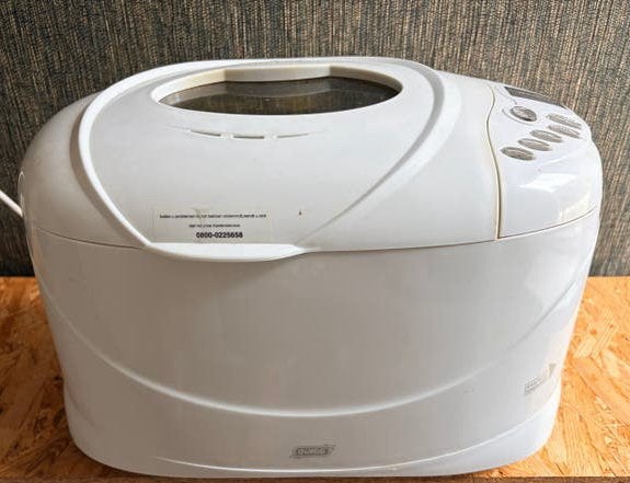 Quigg Broodbakmachine - Gebruikt, Witgoed en Apparatuur, Broodbakmachines, Met timer, Gebruikt, 800 tot 1200 gram deeg, Ophalen of Verzenden