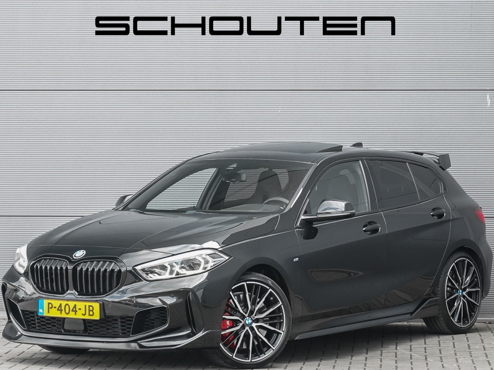 BMW 1-serie 128ti High Executive M-Sport Pano M-Stoel Leder, Auto's, Gebruikt, 4 cilinders, Zwart, 266 pk