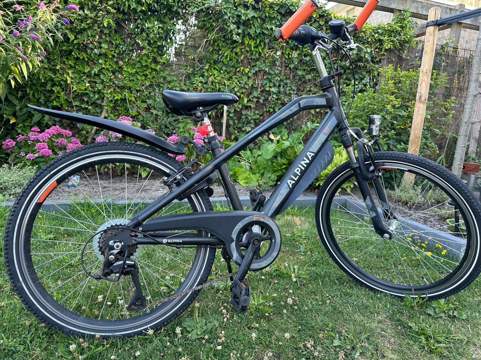 Alpina trail kinderfiets (mountainbike), 24 inch, Fietsen en Brommers, Fietsen | Kinderfietsjes, Ophalen, Gebruikt, 20 inch of meer