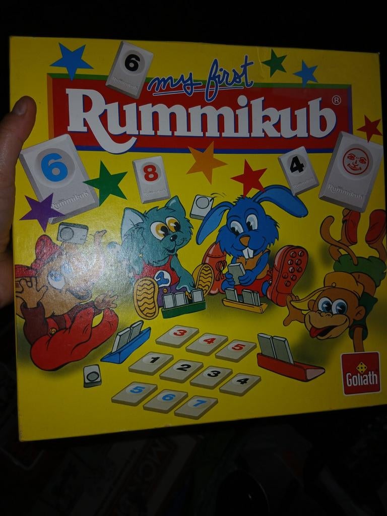 My First Rummikub - Kinder Rummikub Spel, Hobby en Vrije tijd, Gezelschapsspellen | Bordspellen, Drie of vier spelers, Ophalen of Verzenden