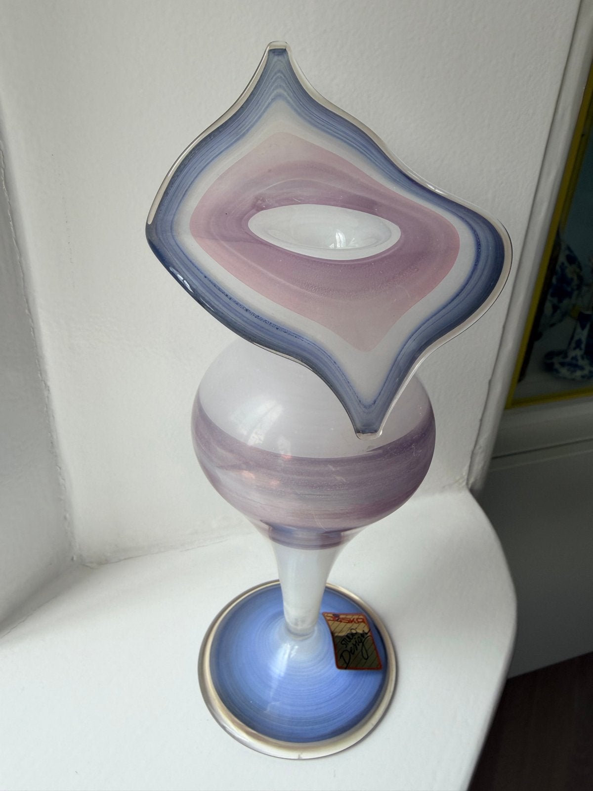 Prachtige Studio Design Joska Vaas - Lila, Wit, Blauw, Ophalen of Verzenden