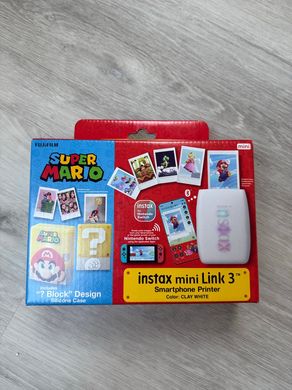 Fujifilm Instax Mini Link 3 Mario Edition - Nieuw in doos, Overige merken, Overige typen, Ophalen of Verzenden, Nieuw