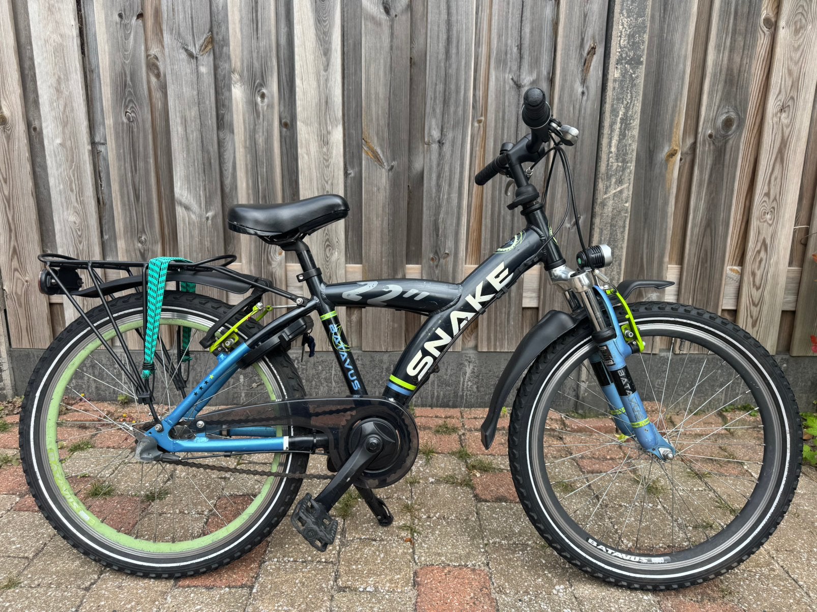 Foto 2 van Batavus Snake 22 inch jongensfiets