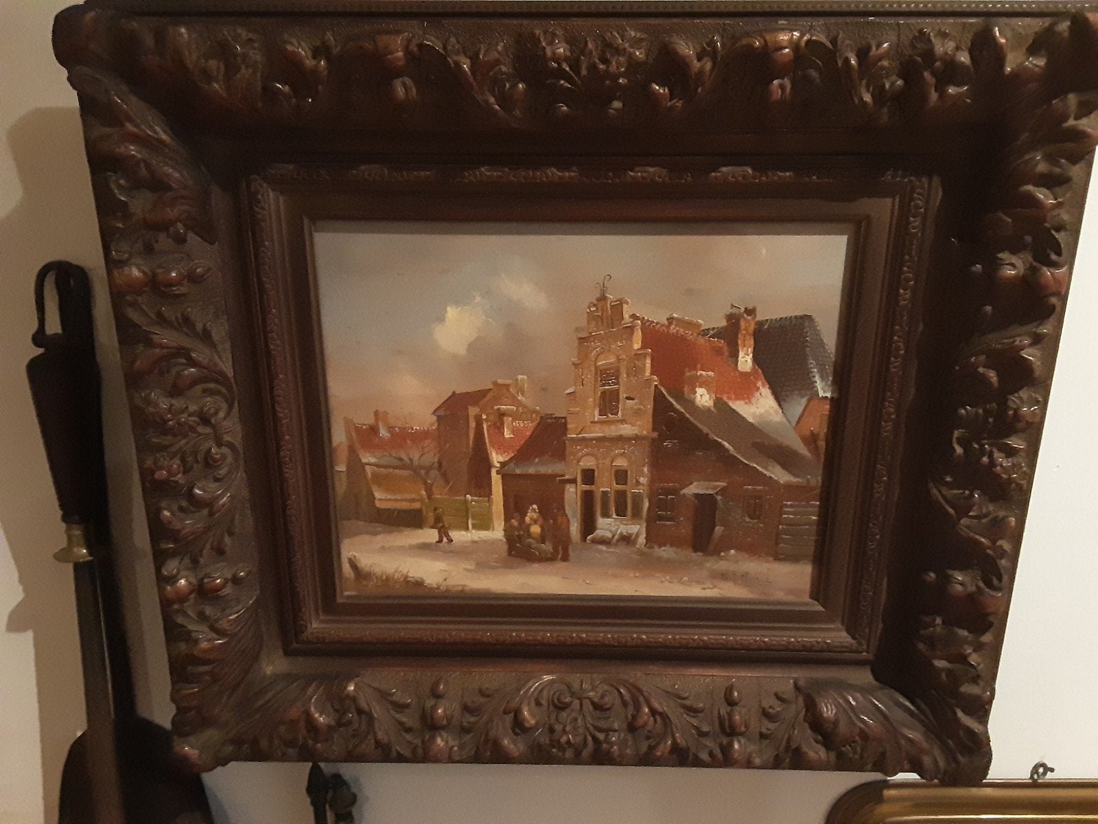 antiek schilderij, Ophalen of Verzenden