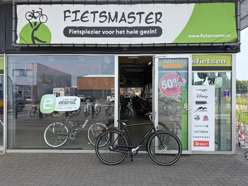 FIETSMASTER 28 INCH UNION HERENFIETS RB3 MAT ZWART VERSION, Fietsen en Brommers, Fietsen | Heren | Herenfietsen, Nieuw, Overige merken