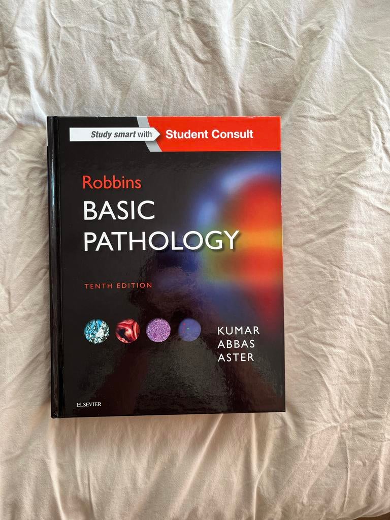Robbins Basic Pathology - Tiende Editie (Kumar, Abbas, Aster, Boeken, Ophalen of Verzenden, Beta, Zo goed als nieuw, HBO