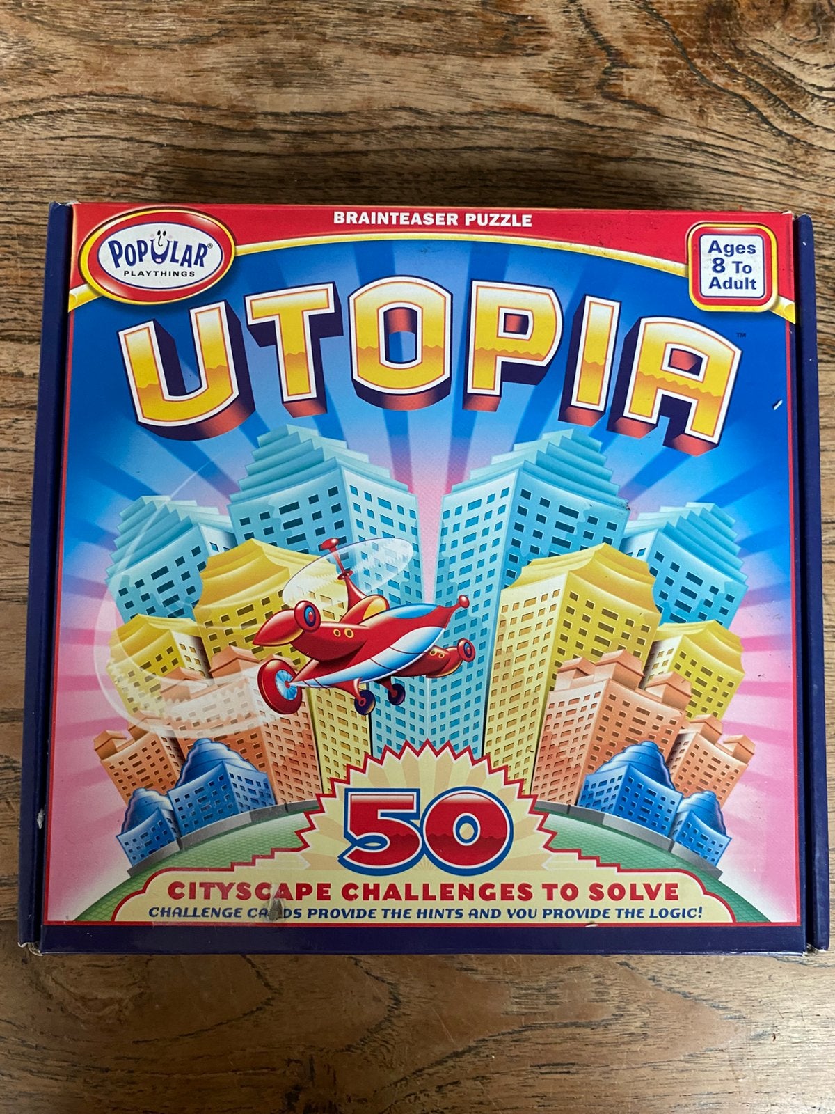 Utopia smartgame , nieuwstaat, Ophalen of Verzenden, Zo goed als nieuw