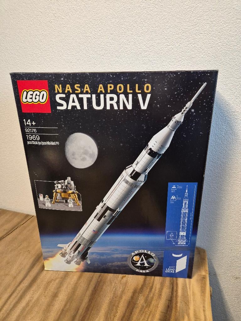Lego 21309 NASA Apollo Saturn V - compleet, Lego, Lego, Gebruikt, Lego