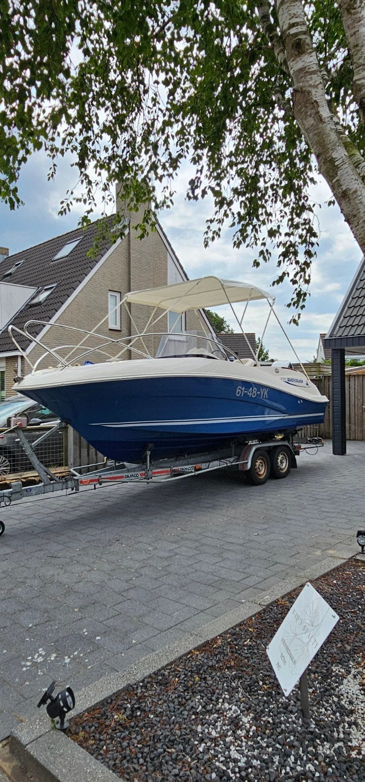 Quicksilver 635 met 135 pk Mariner Optimax en trailer, Ophalen, Quicksilver