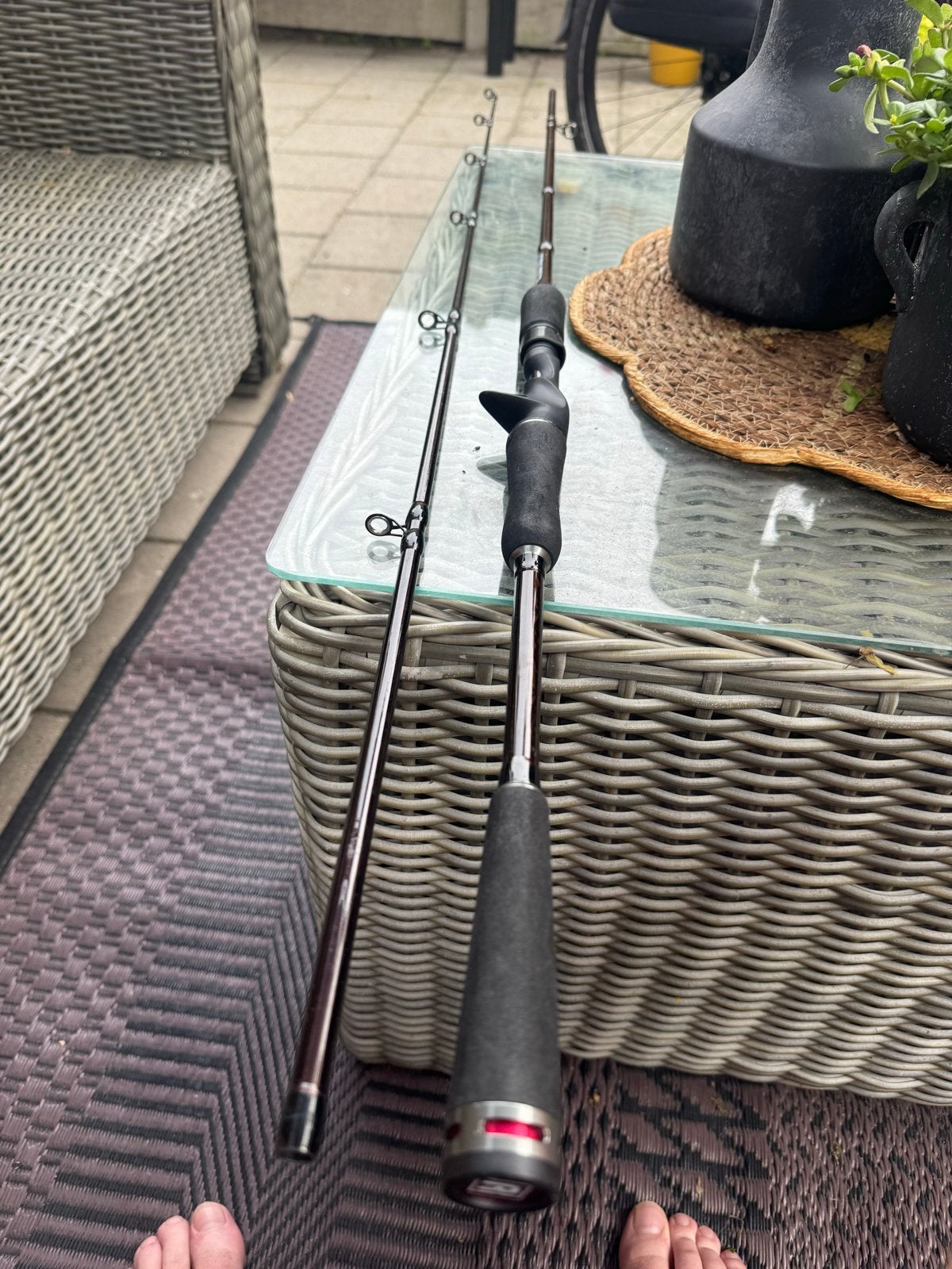 Rozemeijer Qualifier Jointed Power Jerk 190 cm (50-100gr), Watersport en Boten, Ophalen of Verzenden, Zo goed als nieuw, Werphengel