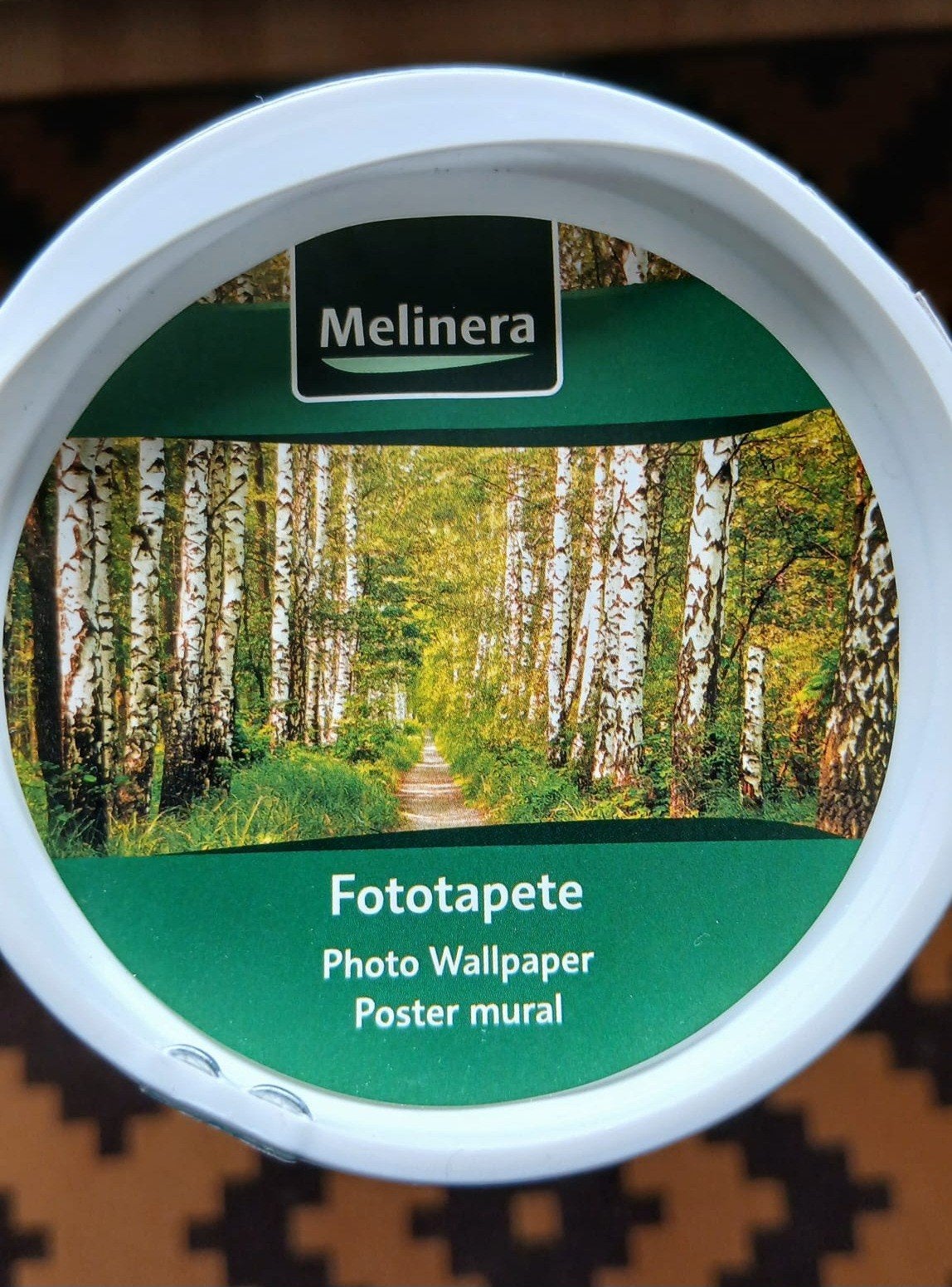 Fotobehang Melinera berkenbos 368x254 cm, Ophalen, Natuurlijk, Overige merken, Groen
