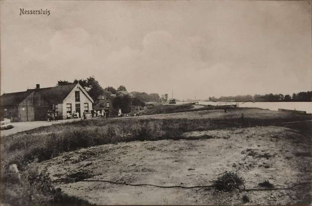Nessersluis (Utrecht / Noord-Holland) – ca. 1920, Verzamelen, Ansichtkaarten | Nederland, Ophalen of Verzenden, Voor 1920, Ongelopen