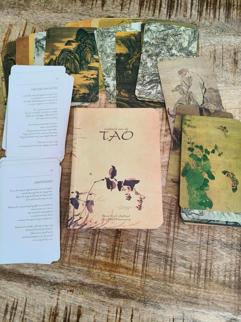 Tao Orakel kaarten met boekje, Boeken, Ophalen of Verzenden