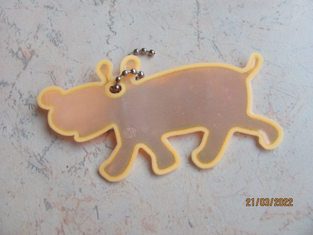 NIEUW oranje REFLECTOR sleutelhanger HOND Ikea PATRULL kind, Nieuw, Ophalen of Verzenden, Ikea, Overige typen