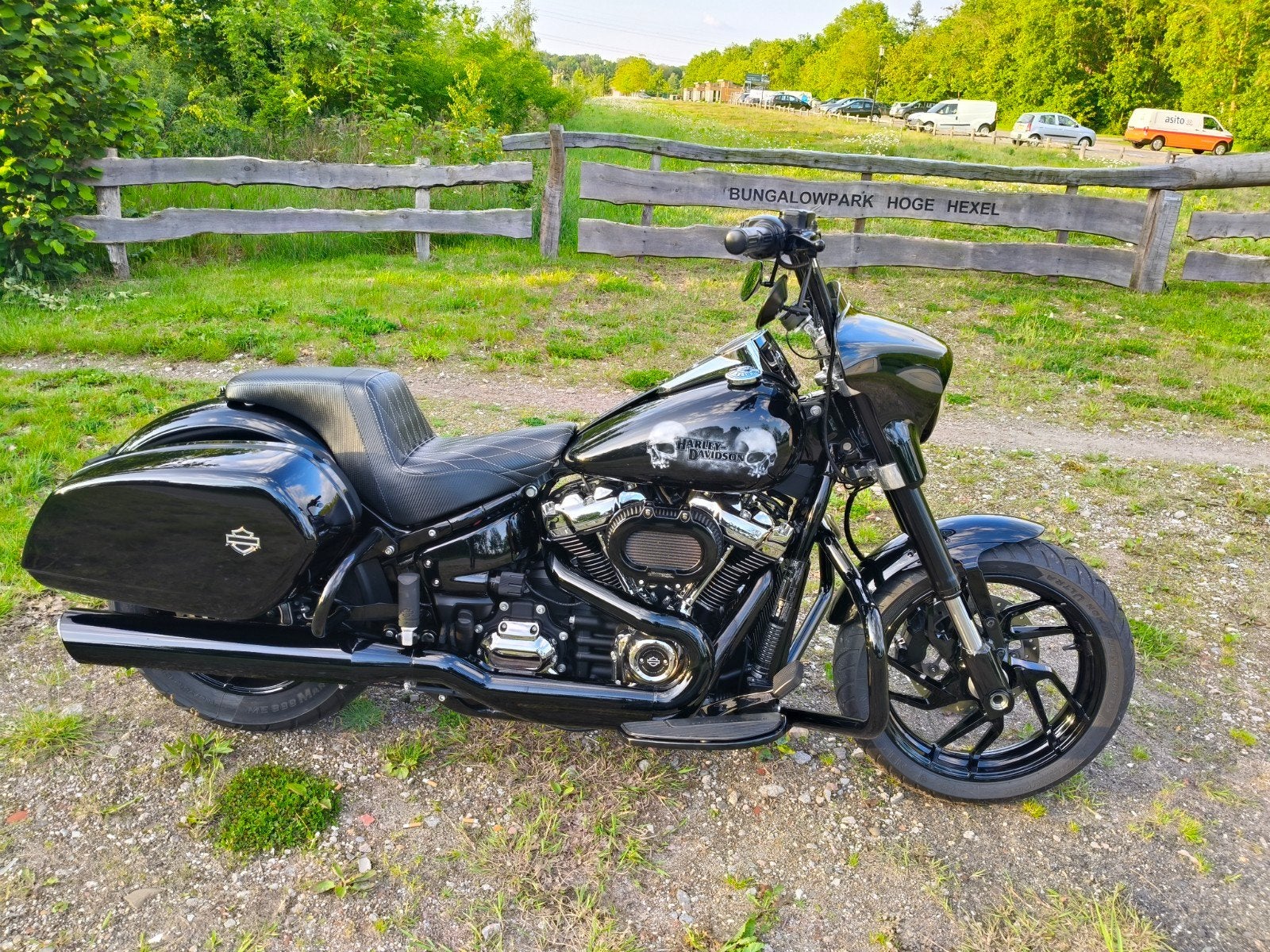 Harley-Davidson Sport Glide FLSB 5HD jekill and Hyde, Info@rwcustomseating.nl, 2 cilinders, 1745 cc, Motorrijbewijs A