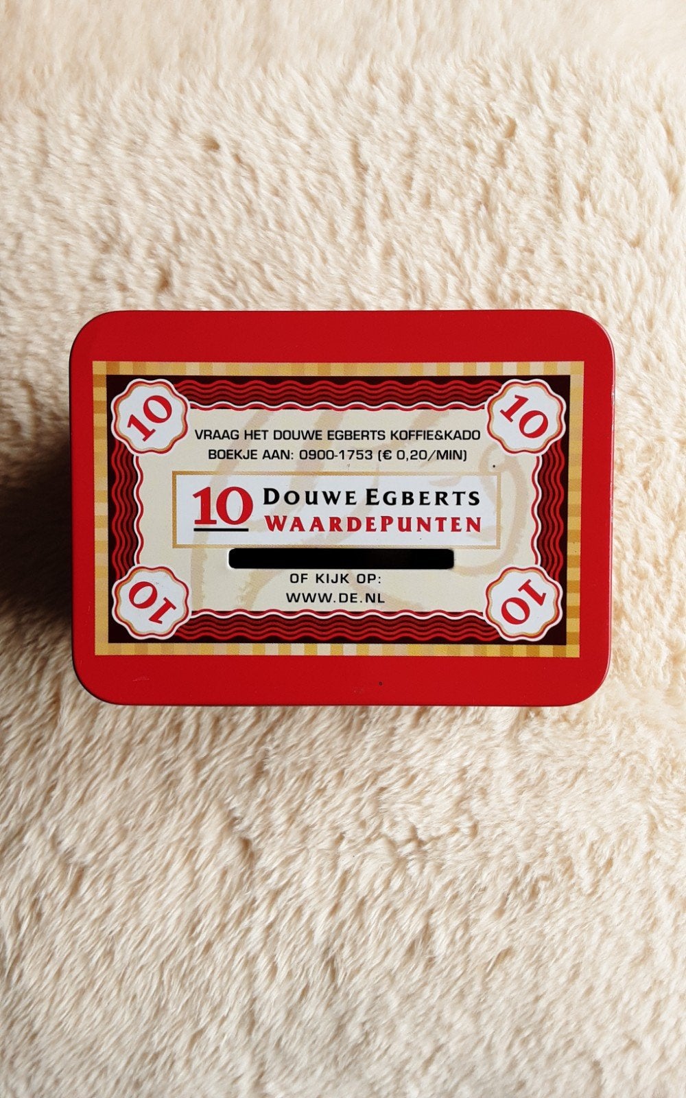 DOUWE EGBERTS , WAARDE PUNTEN BLIKJE., Ophalen of Verzenden, Koffie, Douwe Egberts