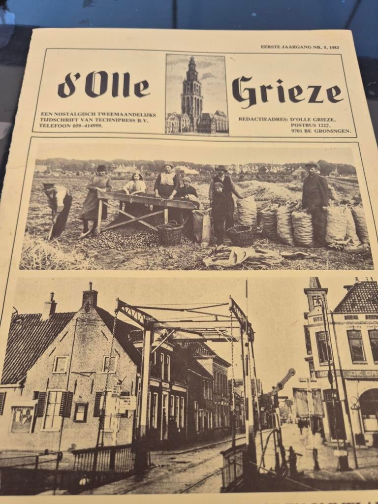 D'Olle Grieze Tijdschrift - Eerste Jaargang Nr. 5, 1983, Ophalen of Verzenden, Gelezen, Overige typen