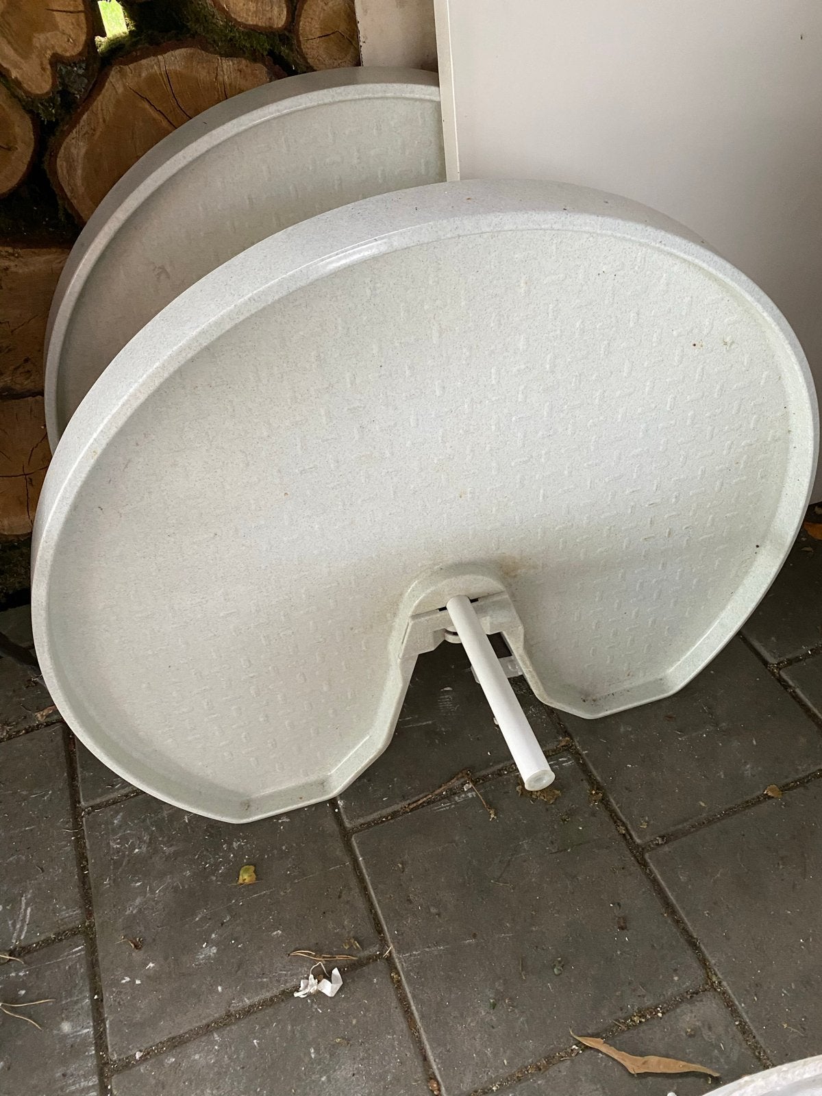 Draaiplateau voor hoekkast keuken, Ophalen, Zo goed als nieuw