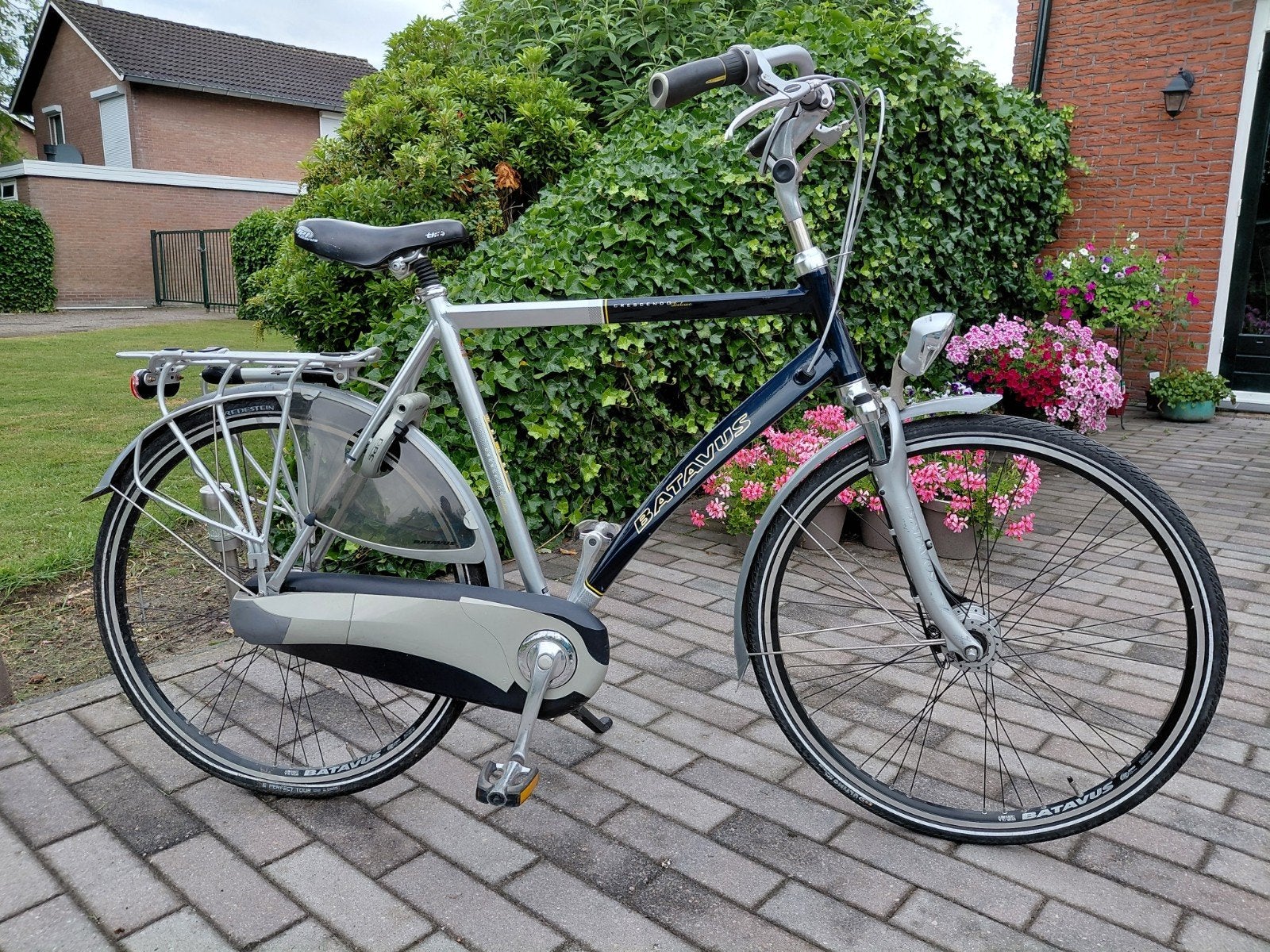 Batavus herenfiets, Fietsen en Brommers, Fietsen | Heren | Herenfietsen, Zo goed als nieuw, Batavus, 61 tot 65 cm, Versnellingen