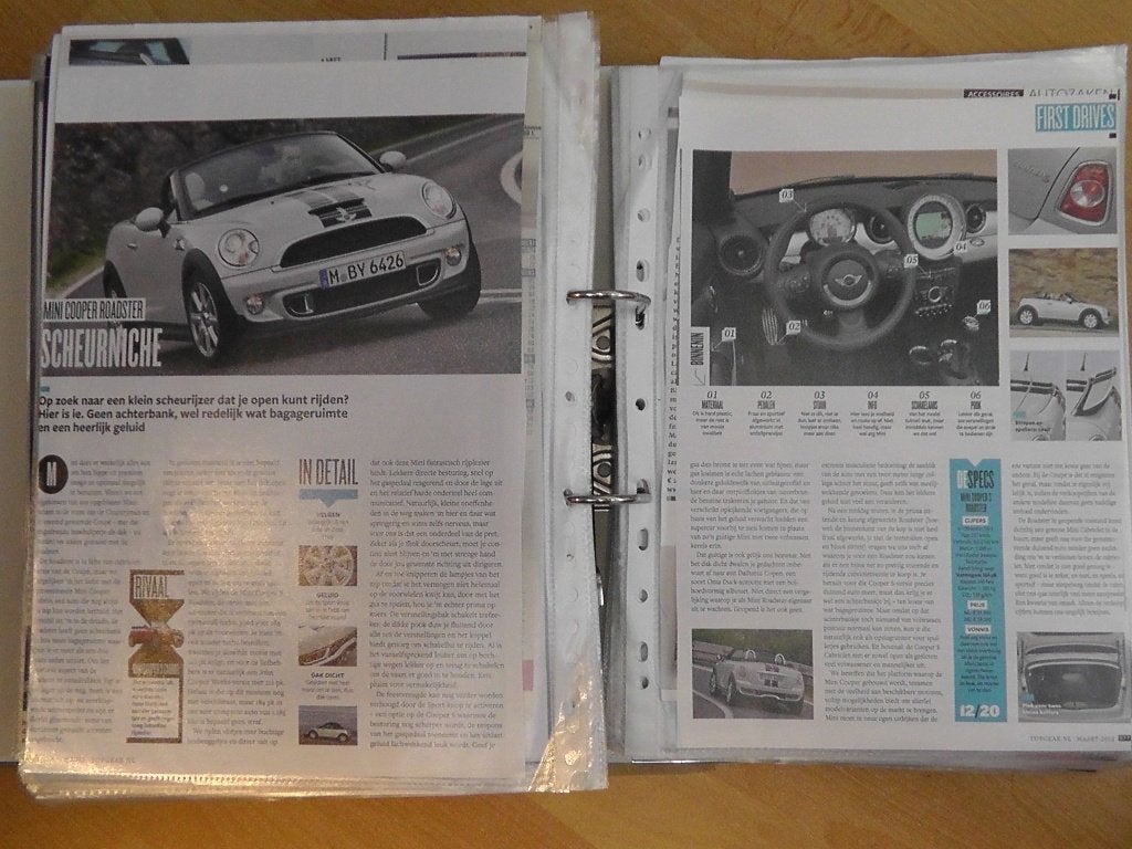 Mini Roadster Cooper S R59 ? eerst 9x autotest lezen, Ophalen, Gelezen, Overige merken