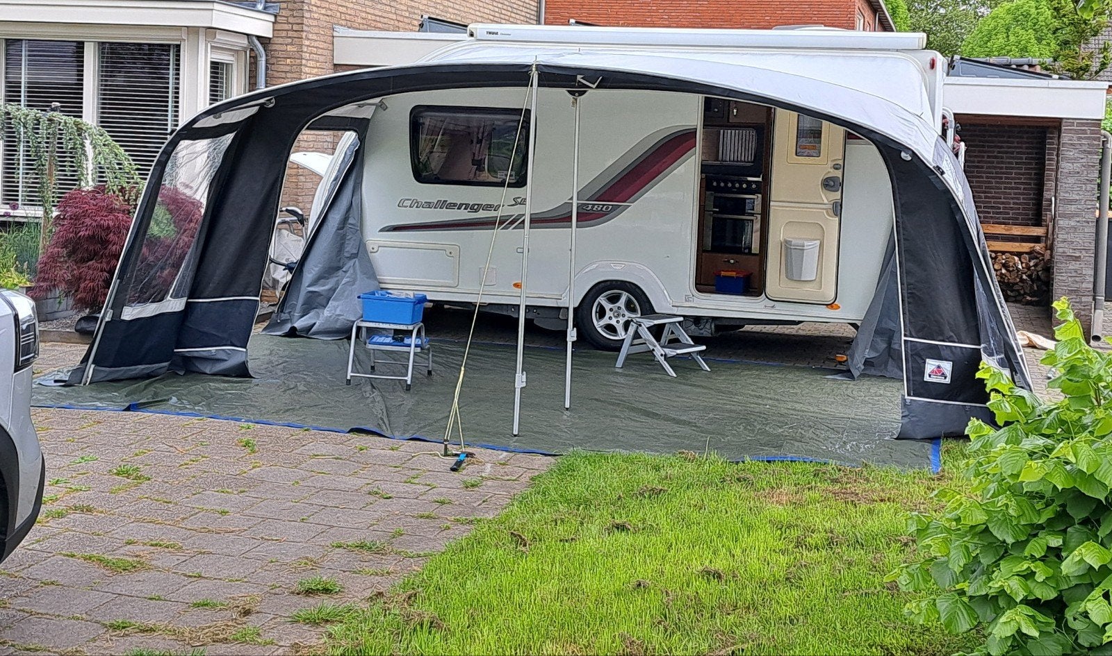 Dorema Grande octavia maat 9 (850 tot 875 cm), Ophalen, Zo goed als nieuw
